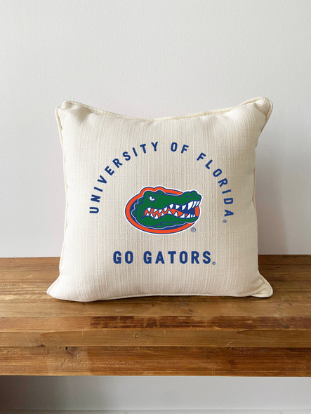 Florida Gators Arched Throw Pillow | Little Birdie | UF0005AP