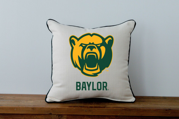 Baylor Bears Mascot Throw Pillow | Little Birdie |  BU0002AP