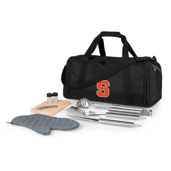 Syracuse Orange BBQ Kit Grill Set & Cooler | Picnic Time | 757-06-175-544-0 Syracuse Orange BBQ Kit Grill Set & Cooler | Picnic Time | 757-06-175-544-0