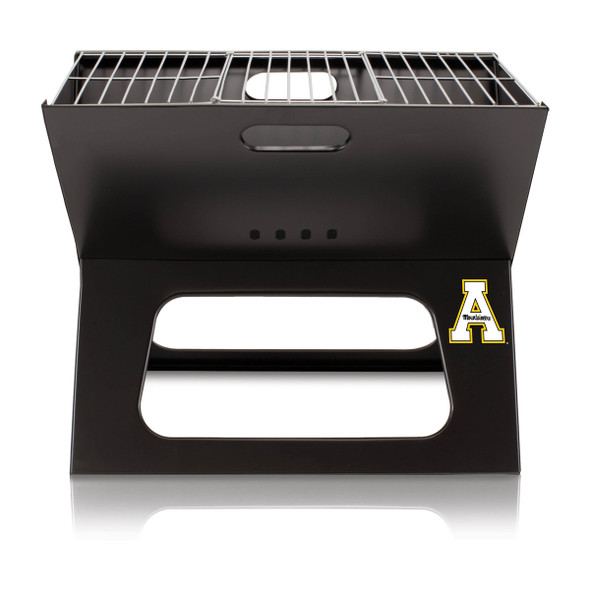 Appalachian State Mountaineers Portable Charcoal BBQ Grill | Picnic Time | 775-00-175-794-0 Appalachian State Mountaineers Portable Charcoal BBQ Grill | Picnic Time | 775-00-175-794-0