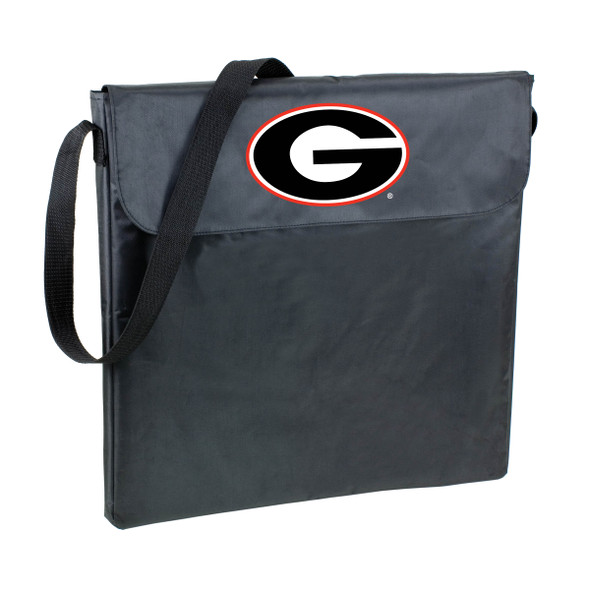 Georgia Bulldogs Portable Charcoal BBQ Grill | Picnic Time | 775-00-175-184-0