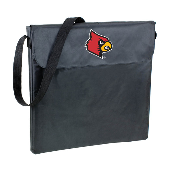 Louisville Cardinals Portable Charcoal BBQ Grill | Picnic Time | 775-00-175-304-0