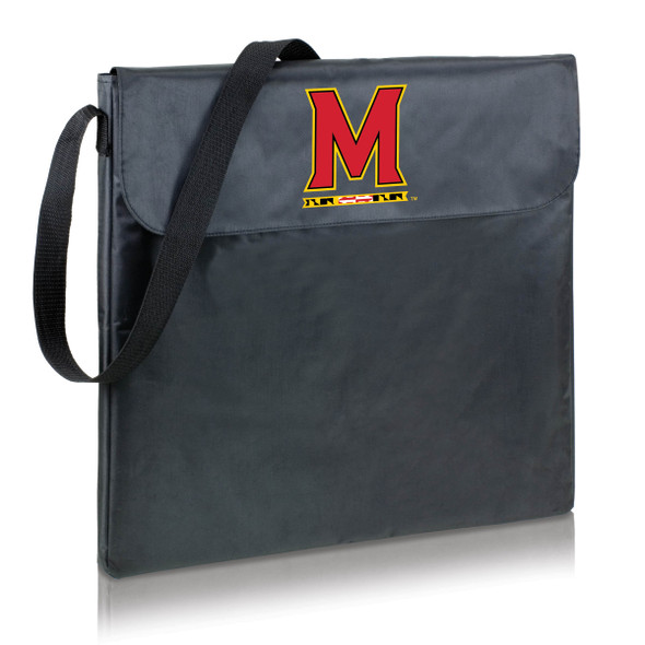 Maryland Terrapins Portable Charcoal BBQ Grill | Picnic Time | 775-00-175-314-0