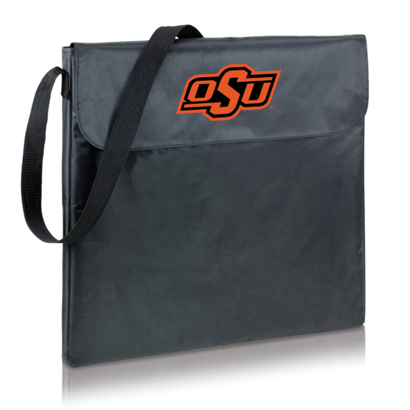 Oklahoma State Cowboys Portable Charcoal BBQ Grill | Picnic Time | 775-00-175-464-0
