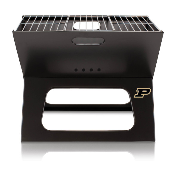 Purdue Boilermakers Portable Charcoal BBQ Grill | Picnic Time | 775-00-175-514-0 Purdue Boilermakers Portable Charcoal BBQ Grill | Picnic Time | 775-00-175-514-0