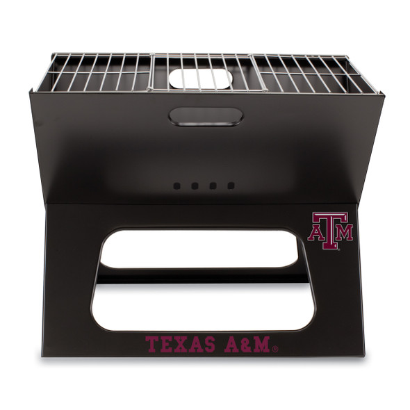 Texas A&M Aggies Portable Charcoal BBQ Grill | Picnic Time | 775-00-175-564-0 Texas A&M Aggies Portable Charcoal BBQ Grill | Picnic Time | 775-00-175-564-0