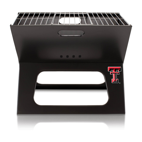 Texas Tech Red Raiders Portable Charcoal BBQ Grill | Picnic Time | 775-00-175-574-0 Texas Tech Red Raiders Portable Charcoal BBQ Grill | Picnic Time | 775-00-175-574-0