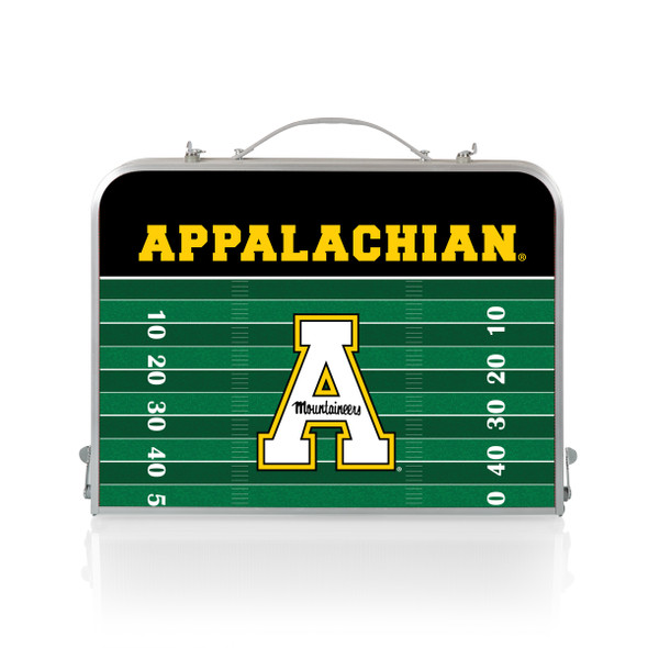 Appalachian State Mountaineers Mini Portable Folding Table | Picnic Time | 843-00-141-794-0 Appalachian State Mountaineers Mini Portable Folding Table | Picnic Time | 843-00-141-794-0