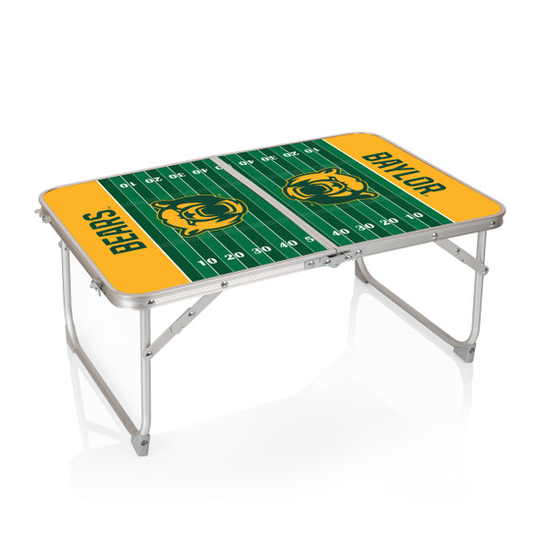 Baylor Bears Mini Portable Folding Table | Picnic Time | 843-00-141-924-0
