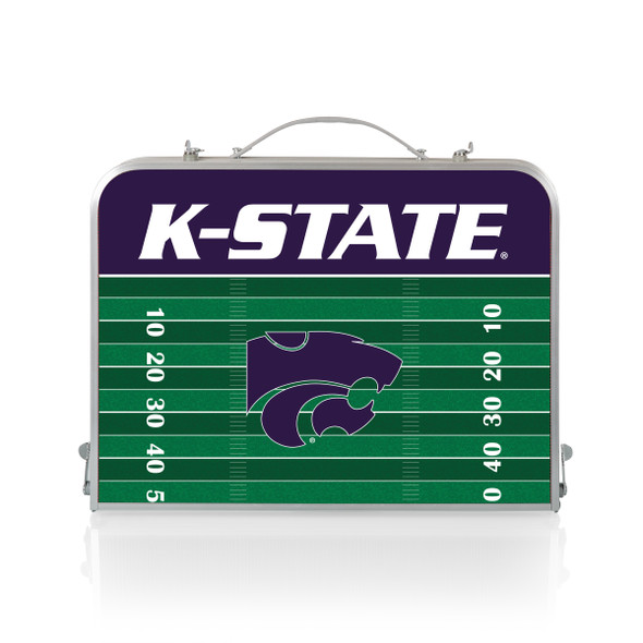Kansas State Wildcats Mini Portable Folding Table | Picnic Time | 843-00-141-254-0 Kansas State Wildcats Mini Portable Folding Table | Picnic Time | 843-00-141-254-0