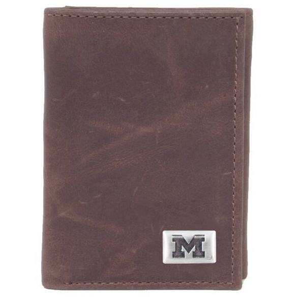 Michigan Wolverines Tri-Fold Wallet | Eagles Wings | 2524