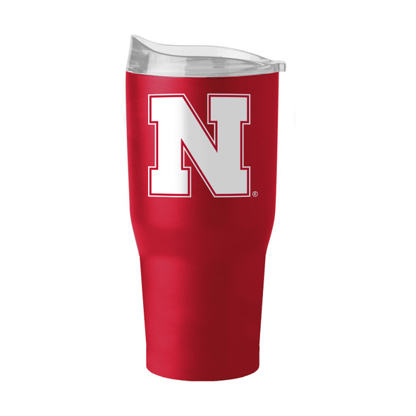 Nebraska Huskers Flipside Powder Coat Tumbler | Logo Brands | 182-S30PT-34