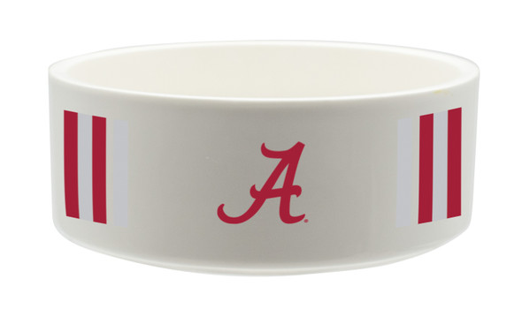 Alabama Crimson Tide Ceramic Pet Bowl | Memory Company | COL-AL-2822-121-SB Alabama Crimson Tide Ceramic Pet Bowl | Memory Company | COL-AL-2822-121-SB