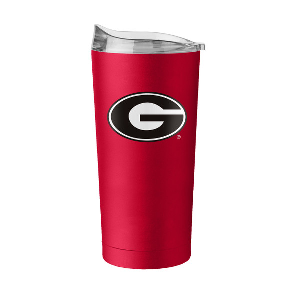 Georgia Bulldogs 20 oz. Flipside Powder Coat Tumbler | Logo Brands | LGC142-S20PT-34