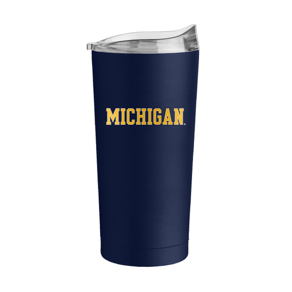 Michigan Wolverines 20 oz. Flipside Powder Coat Tumbler | Logo Brands | LGC171-S20PT-34