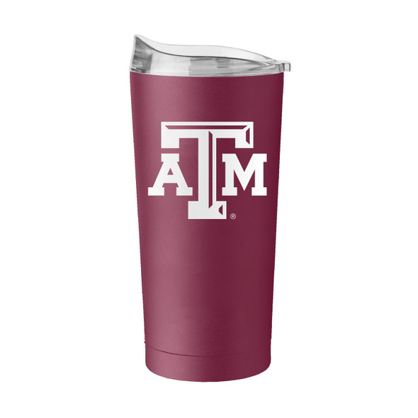 Texas A&M Aggies 20 oz. Flipside Powder Coat Tumbler | Logo Brands | LGC219-S20PT-34