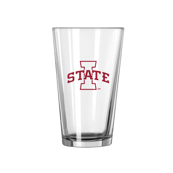 Iowa State Cyclones Gameday Pint Glass - Set of 2| Logo Brands |156-G16P-1