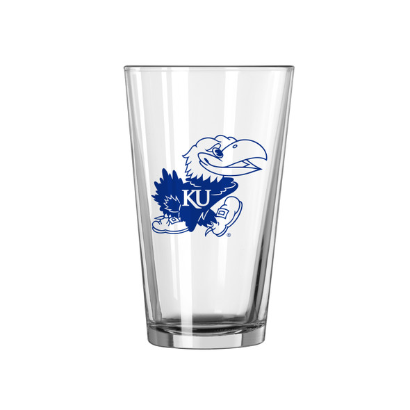 Kansas Wildcats Gameday Pint Glass - Set of 2| Logo Brands |157-G16P-1