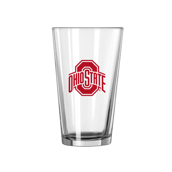 Ohio State Buckeyes Gameday Pint Glass - Set of 2| Logo Brands |191-G16P-1