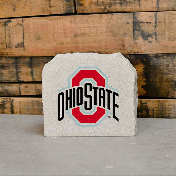 Ohio State Buckeyes Decorative Stone - 5.5 | Stoneworx | OhioS-010