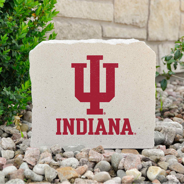 Indiana Hoosiers Decorative Stone INDIANA - 7 | Stoneworx | IU-8