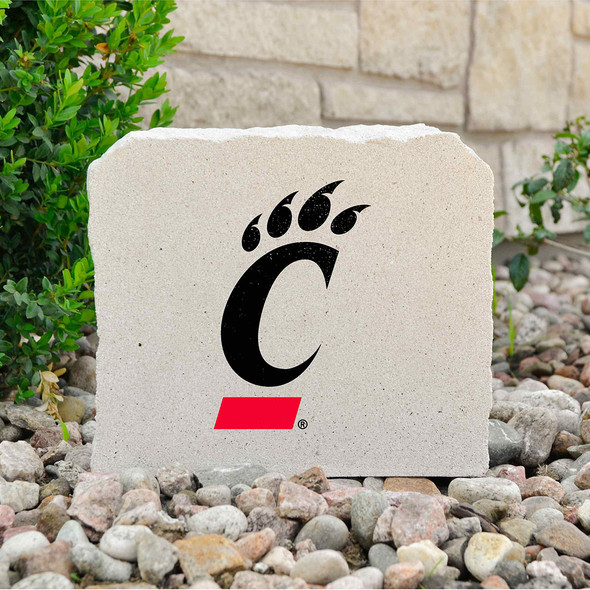 Cincinnati Bearcats Decorative Stone C Paw - 7 | Stoneworx2 | UC-010