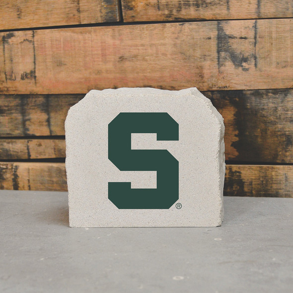 Michigan State Spartans Decorative Stone S - 5.5 | Stoneworx2 | MSU-8