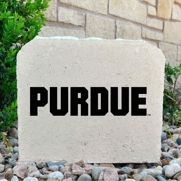 Purdue Boilermakers Decorative Stone - Medium |Stoneworx2 | PUR-003 Purdue Boilermakers Decorative Stone - Medium |Stoneworx2 | PUR-003