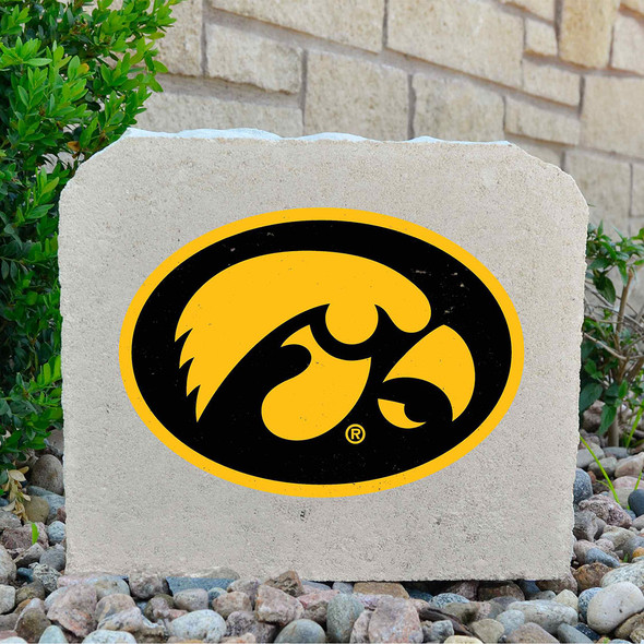 Iowa Hawkeyes Decorative Stone - Medium| Stoneworx | IA-7