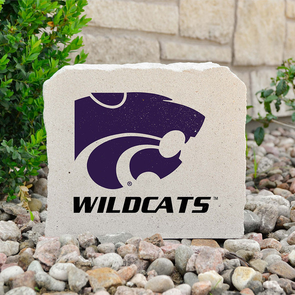 Kansas State Wildcats Decorative Stone Powercat Wildcats - 7 | Stoneworx2 | KSU-26