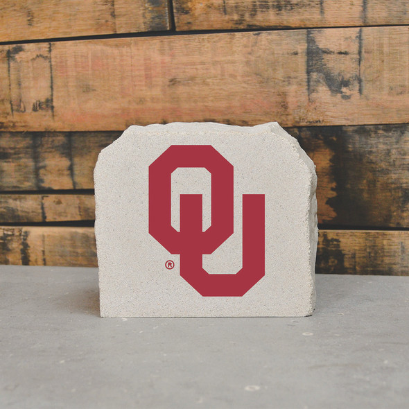 Oklahoma Sooners Decorative Stone - 5.5 | Stoneworx2 | OU-13