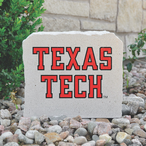 Texas Tech Red Raiders Decorative Stone Texas Tech - 7 | Stoneworx2 | TTU-7