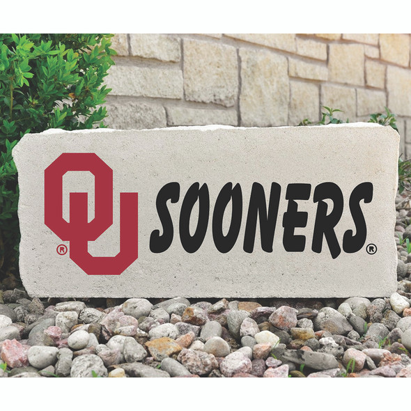 Oklahoma Sooners Decorative Stone Sooners - Large | Stoneworx2 | OU-3 Oklahoma Sooners Decorative Stone Sooners - Large | Stoneworx2 | OU-3