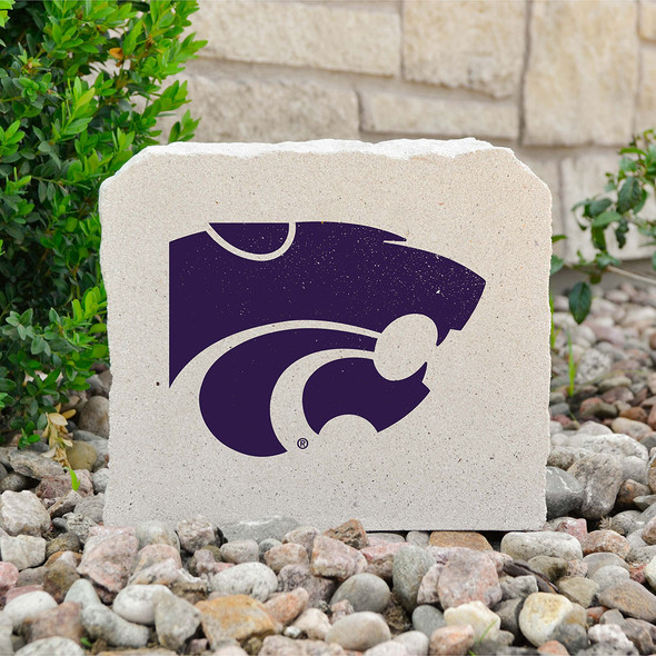 Kansas State Wildcats Decorative Stone Powercat - 7 | Stoneworx2 | KSU-40