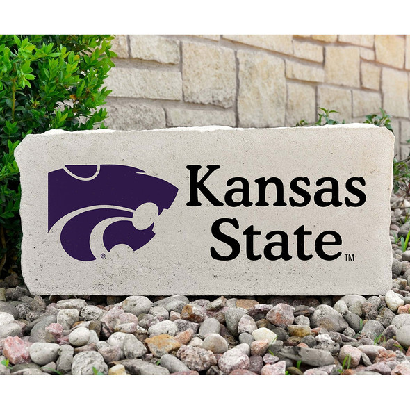 Kansas State Wildcats Decorative Stone Powercat Kansas State - Large | Stoneworx | KSU-32