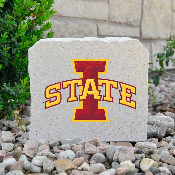 Iowa State Cyclones Decorative Stone Full Color Logo - 7 | Stoneworx2 | ISU-9