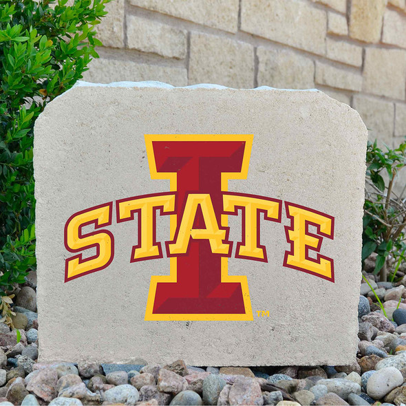 Iowa State Cyclones Decorative Stone Logo- Medium  | Stoneworx2 | ISU-6