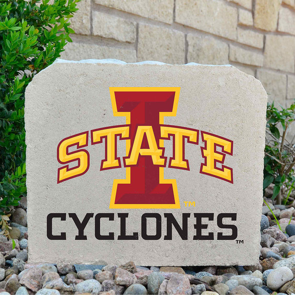 Iowa State Cyclones Decorative Stone Logo Cyclones - Medium | Stoneworx2 | ISU-5
