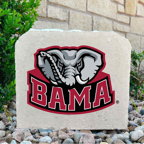 Alabama Crimson Tide Decorative Stone Elephant - Medium | Stoneworx2 | ALA-5 Alabama Crimson Tide Decorative Stone Elephant - Medium | Stoneworx2 | ALA-5