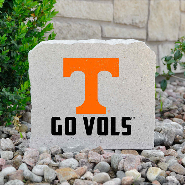 Tennessee Volunteers Decorative Stone Go Vols - 7  | Stoneworx2 | TENN-4