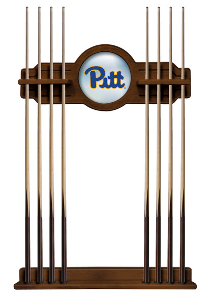 Pittsburgh Panthers Solid Wood Cue Rack | Holland Bar Stool Co. | CueChrdPittsb
