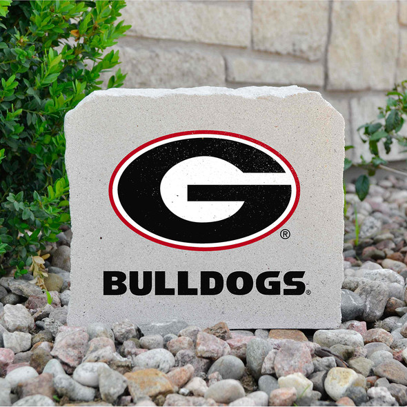 Georgia Bulldogs Decorative Stone Logo - 7 | Stoneworx2 | UGA-4