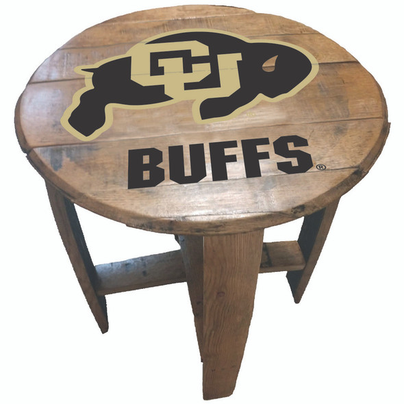 LSU Tigers 21" Barrel Team Logo Table | GREENSTONES | BTT-SEE YO