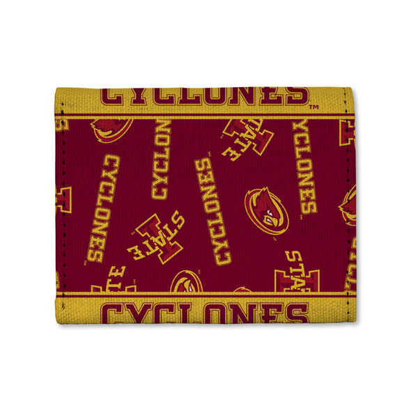 Iowa State Cyclones Canvas Trifold Wallet | Rico Industries | CTR250201