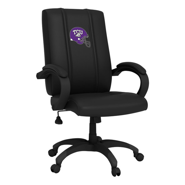 TCU Horned Frogs Collegiate Office Chair 1000 - Helmet | Dreamseat | XZOC1000-PSCOL13807