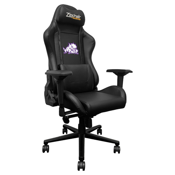 TCU Horned Frogs Xpression Gaming Chair - Frog | Dreamseat | XZXPPRO032-PSCOL13806A TCU Horned Frogs Xpression Gaming Chair - Frog | Dreamseat | XZXPPRO032-PSCOL13806A