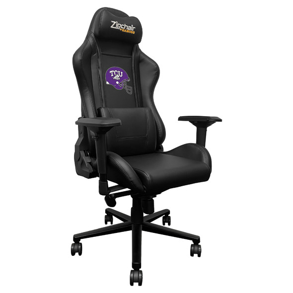 TCU Horned Frogs Xpression Gaming Chair - Helmet | Dreamseat | XZXPPRO032-PSCOL13807A