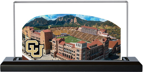 Colorado Buffaloes Folsom Field, Lighted 19" with display case  | Homefields | 2001773D