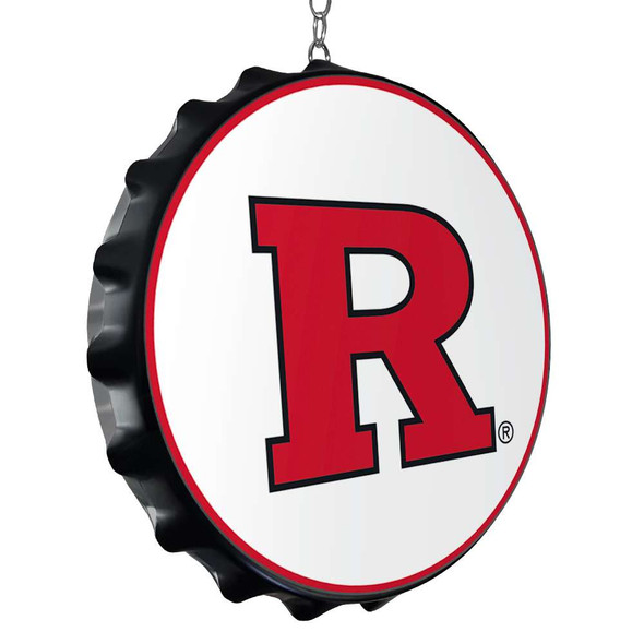Rutgers Scarlet Knights: Knight - Bottle Cap Dangler | The Fan-Brand | NCRTGR-220-01 Rutgers Scarlet Knights: Knight - Bottle Cap Dangler | The Fan-Brand | NCRTGR-220-01