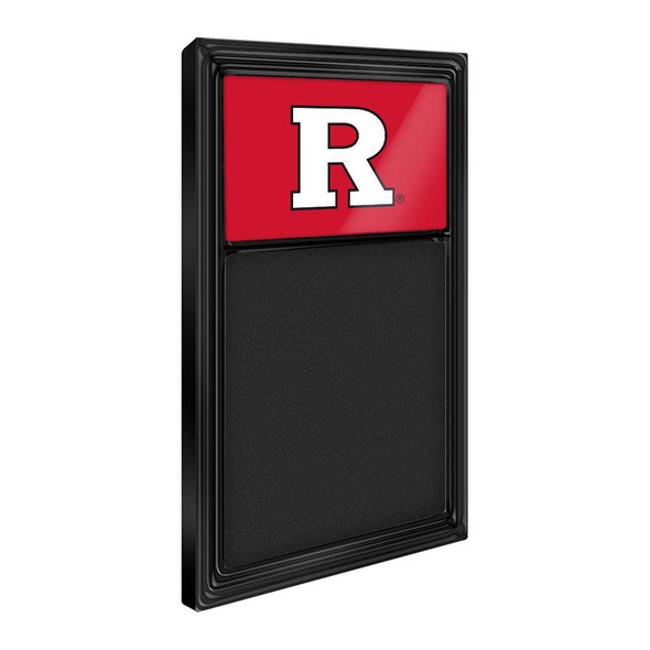 Rutgers Scarlet Knights: Scarlet - Chalk Noteboard - Scarlet | The Fan-Brand | NCRTGR-620-01B